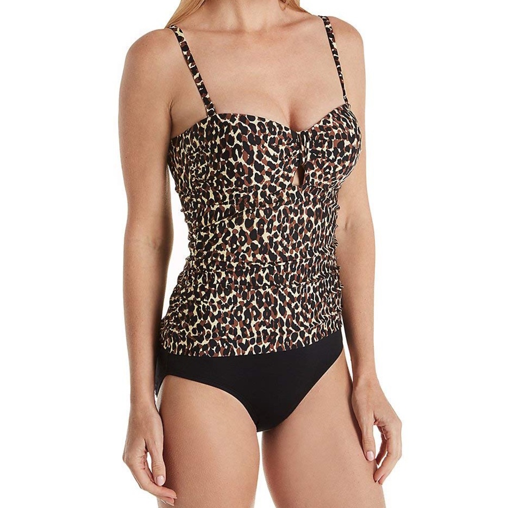 Jantzen Animal Bandeau Mio Swimsuit New with Tags